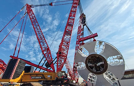 SANY Crane Supports the World’s Longest Subsea Tunnel Construction